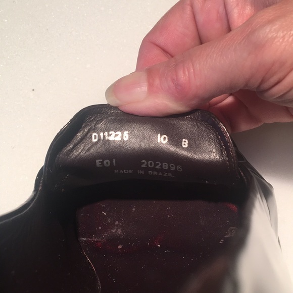 Cole Haan Vintage Brazil Black/Brown Heels 10B - Picture 6 of 6